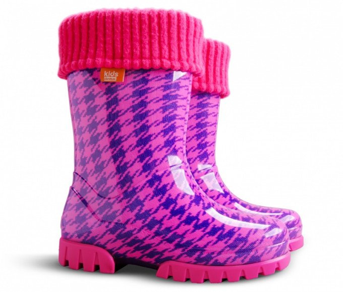 Фото - резиновые сапожки со съемным носком цена 265 грн. за пару - Леопольд