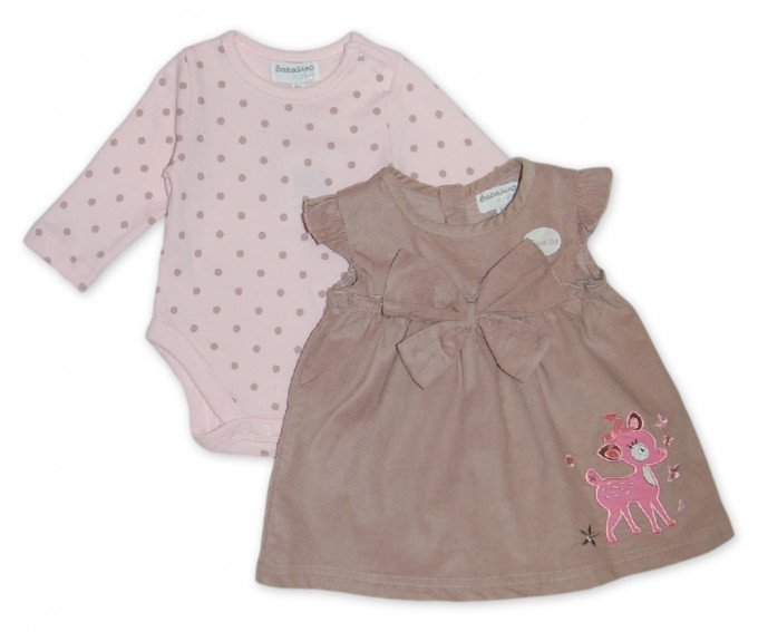 Фото - очаровательный комплект из сарафана и боди для малышки цена 295 грн. за комплект - Леопольд