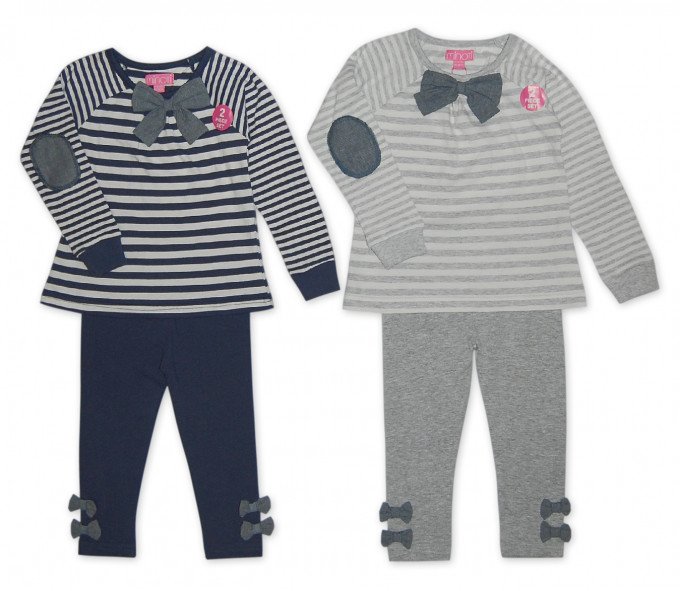 Фото - стильные комплекты из туники и лосин для девочки цена 248 грн. за комплект - Леопольд