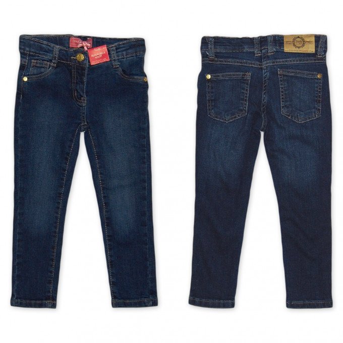 Фото - модные узкие джинсы для девочки цена 275 грн. за штуку - Леопольд