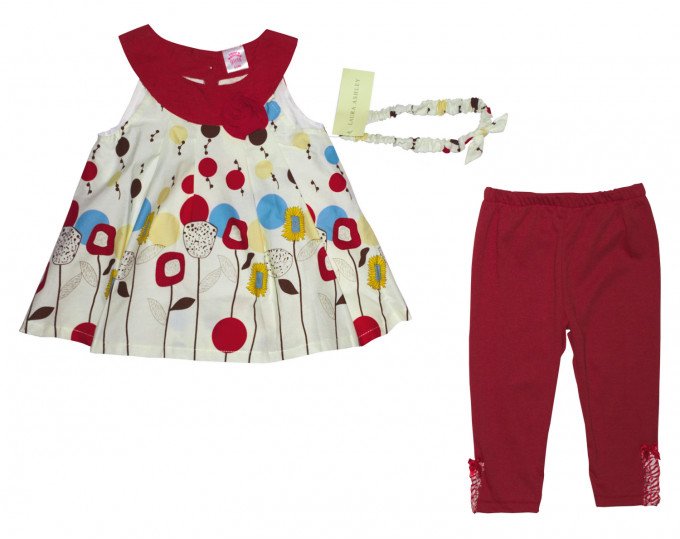 Фото - модный летний наборчик из трех предметов для девочки цена 375 грн. за комплект - Леопольд
