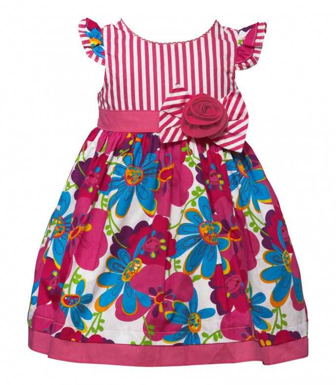 Фото - яркое платье в комплекте с трусиками для праздника цена 375 грн. за комплект - Леопольд