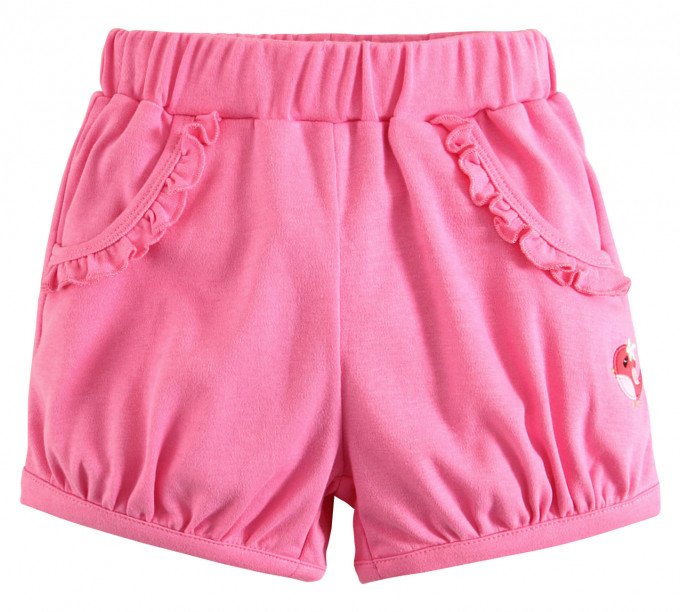 Фото - рожеві шортики для дівчинки ціна 155 грн. за штуку - Леопольд