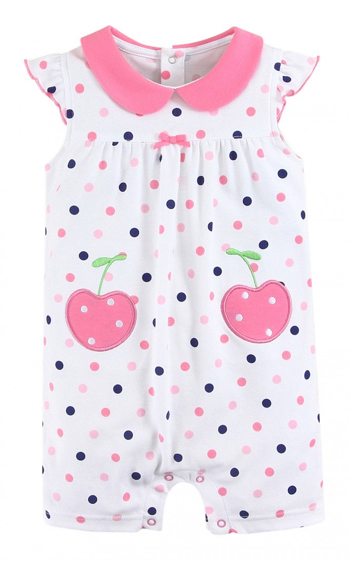 Фото - песочник в горошек Вишенка для модницы цена 232 грн. за штуку - Леопольд