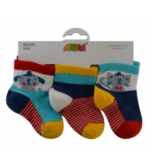 Фото - яркий комплект носочков для малышей цена 777 грн. за комплект - Леопольд