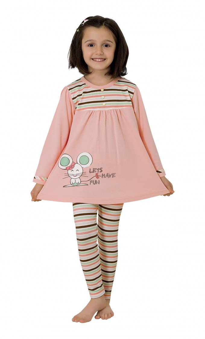 Фото - чудная пижамка Мышонок для девочки цена 285 грн. за комплект - Леопольд