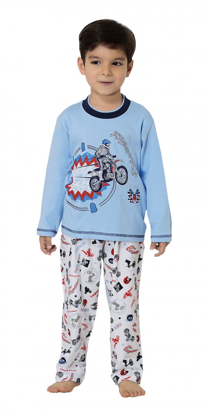 Фото - пижамка Гонщик для мальчика цена 265 грн. за комплект - Леопольд