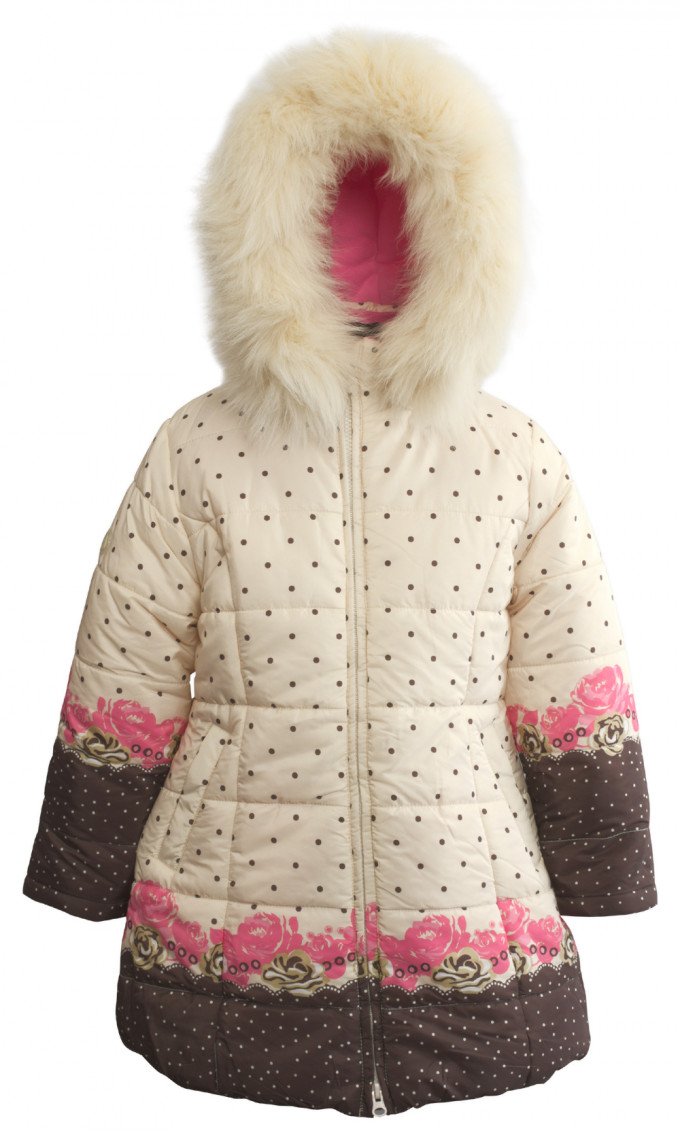 Фото - зимнее пальто в комплекте с шарфиком для девочки цена 2400 грн. за комплект - Леопольд