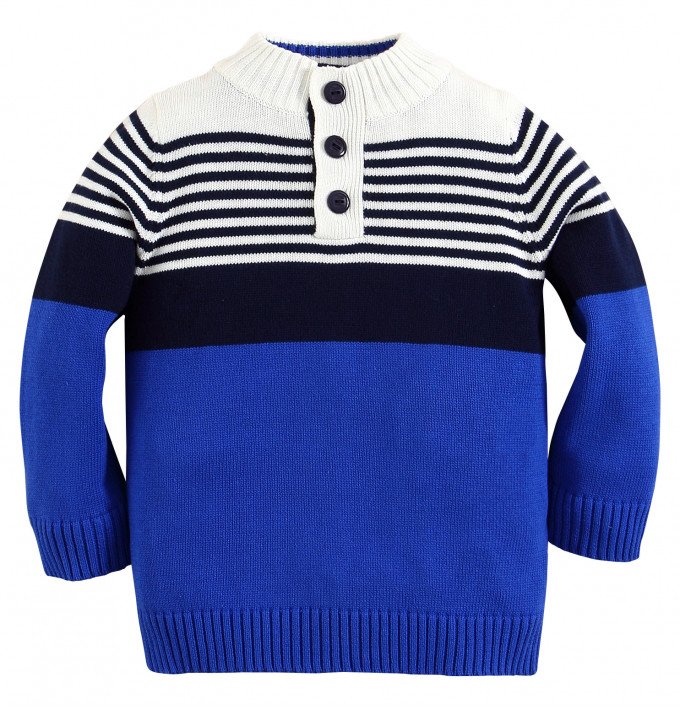Фото - чудовий светр для хлопчика із застібкою під горло ціна 345 грн. за штуку - Леопольд
