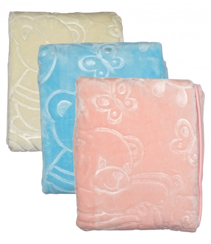 Фото - теплый плед для малышей 100х120 см цена 515 грн. за штуку - Леопольд