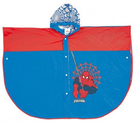 Фото - дощовик-пончо з Людиною павуком для хлопчика ціна 265 грн. за штуку - Леопольд