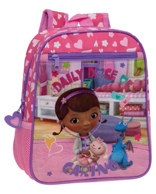 Фото - чудовий дитячий рюкзак Доктор Плюшева для маленької дівчинки ціна 455 грн. за штуку - Леопольд