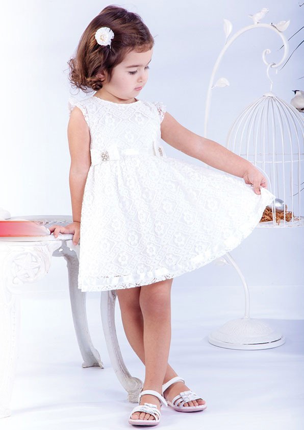 Фото - чудова сукня з мережива для дівчинки ціна 475 грн. за штуку - Леопольд