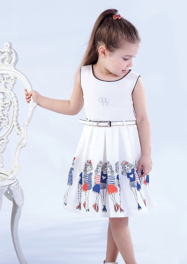 Фото - интересное платье Модница для девочки цена 435 грн. за штуку - Леопольд