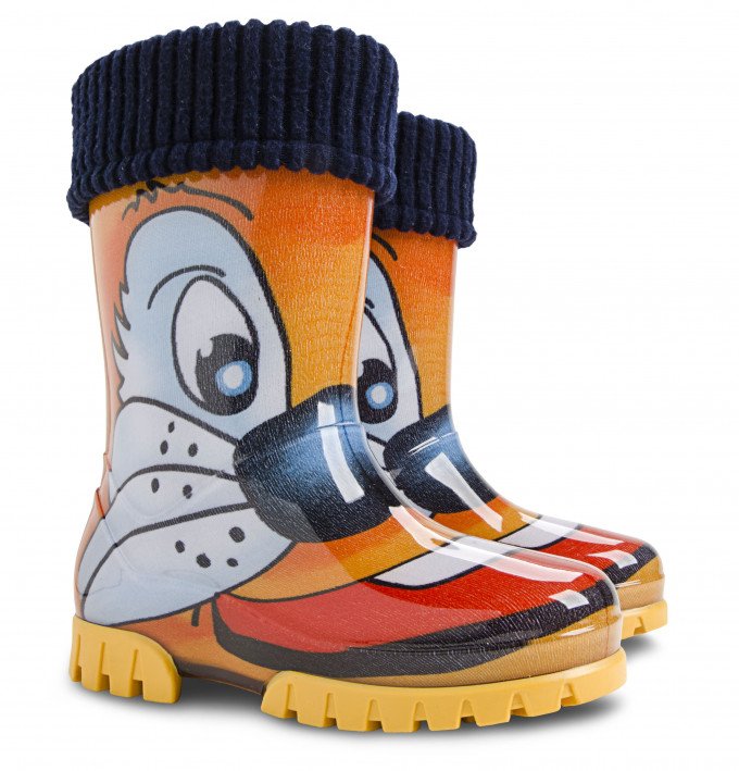 Фото - резиновые сапоги с изображением кота цена 265 грн. за пару - Леопольд