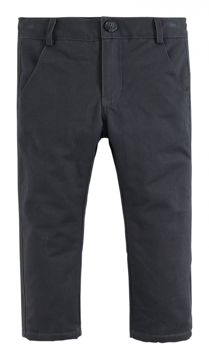 Фото - темно-сірі теплі штани для модника ціна 395 грн. за штуку - Леопольд