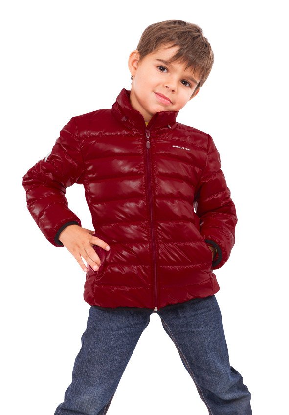 Фото - демисезонная курточка цвета бордо для мальчика цена 785 грн. за штуку - Леопольд