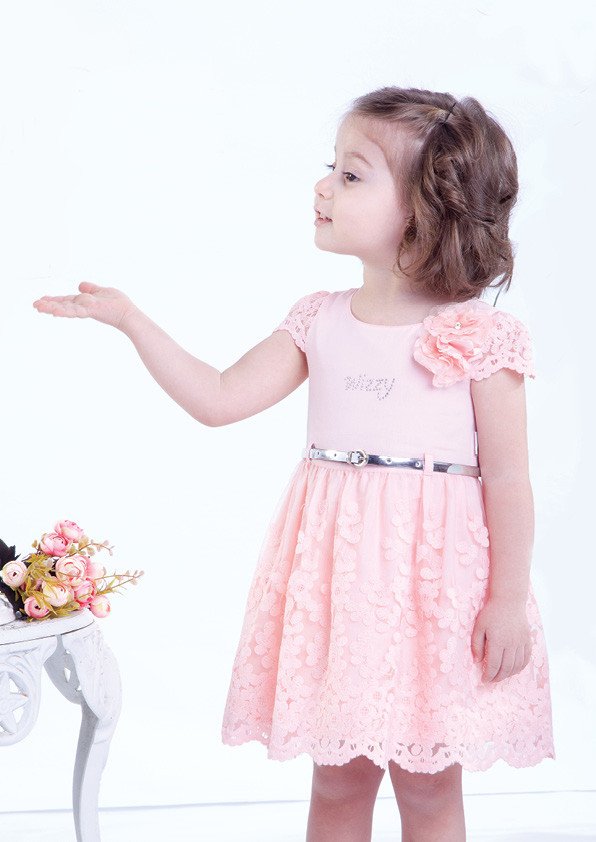 Фото - нарядное платье для маленькой принцессы в 2-х цветах цена 555 грн. за штуку - Леопольд