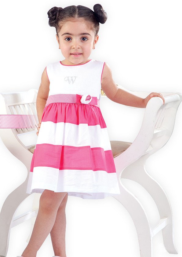 Фото - белое с малиновым летнее платье цена 375 грн. за штуку - Леопольд