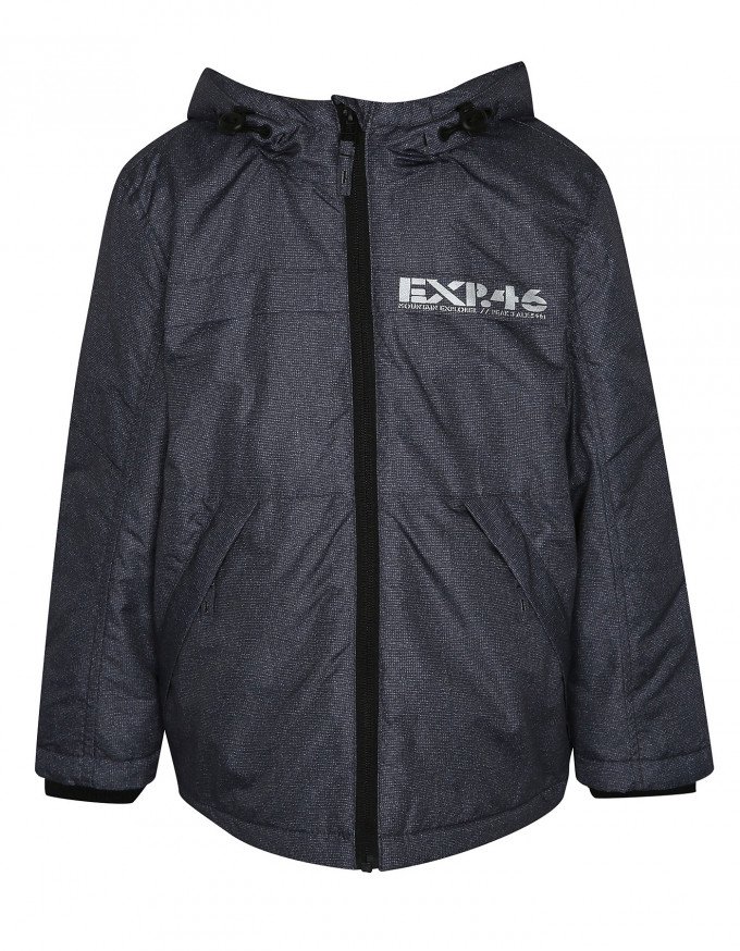 Фото - цікава сіра курточка демісезонна для хлопчика ціна 795 грн. за штуку - Леопольд