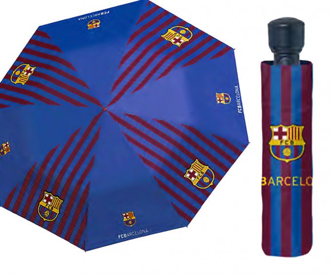 Фото - складной зонт для мальчика Барселона цена 330 грн. за штуку - Леопольд