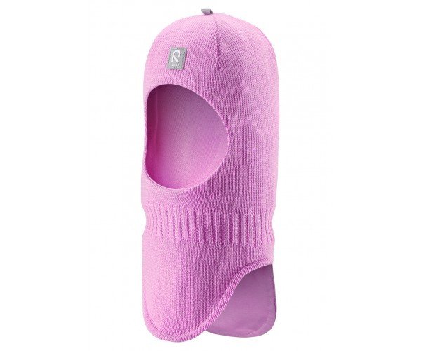 Фото - теплая шапка-шлем Reima розового цвета для девочки цена 999 грн. за штуку - Леопольд