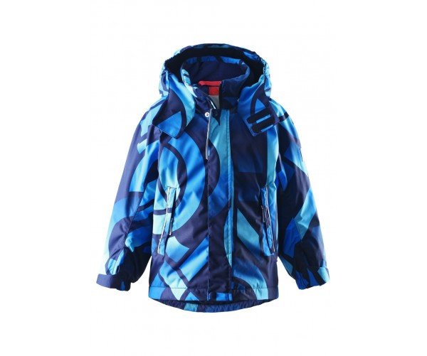 Фото - темно-синяя с голубым зимняя курточка ReimaTec для мальчика цена 3999 грн. за штуку - Леопольд