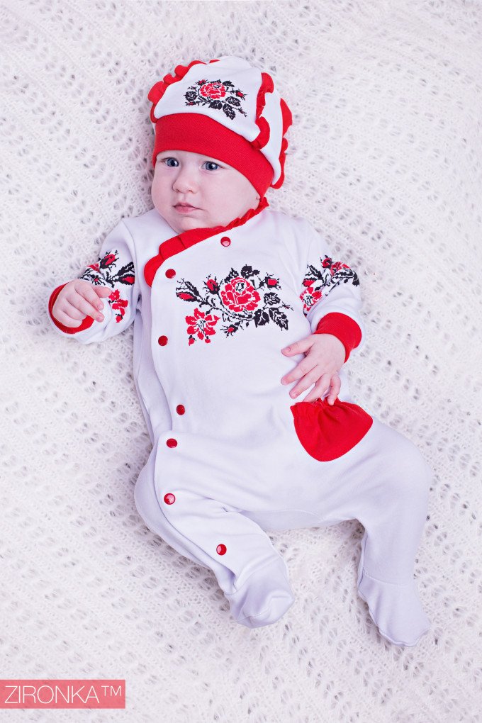 Фото - чарівний комплект Україночка для малюка ціна 255 грн. за комплект - Леопольд