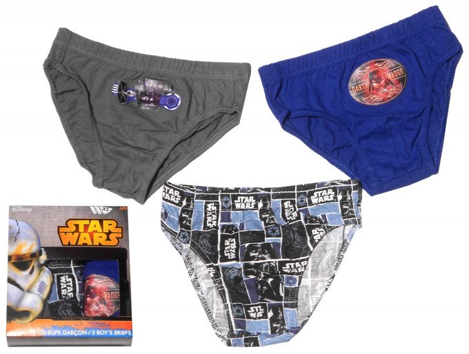 Фото - комплект із трьох трусиків Star Wars для хлопчика ціна 115 грн. за комплект - Леопольд