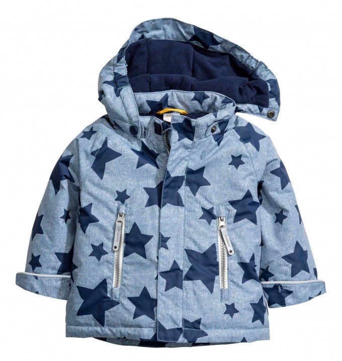 Фото - тепла курточка в зірочках для хлопчика ціна 555 грн. за штуку - Леопольд