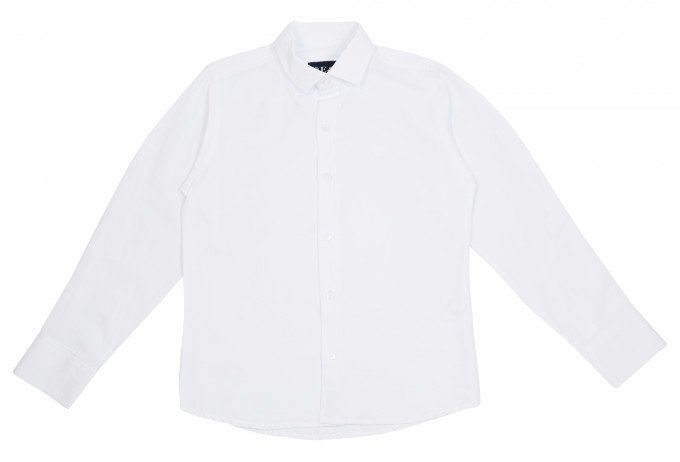 Фото - нарядная белая рубашечка для праздника цена 270 грн. за штуку - Леопольд