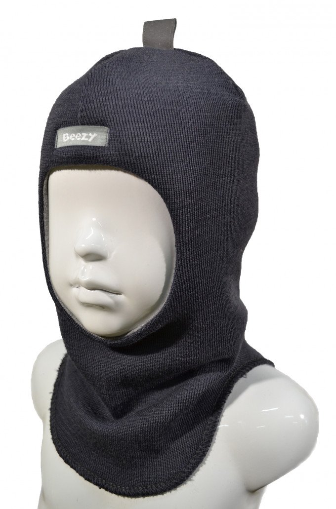 Фото - темно-сірий зимовий шапка-шолом для хлопчика ціна 450 грн. за штуку - Леопольд
