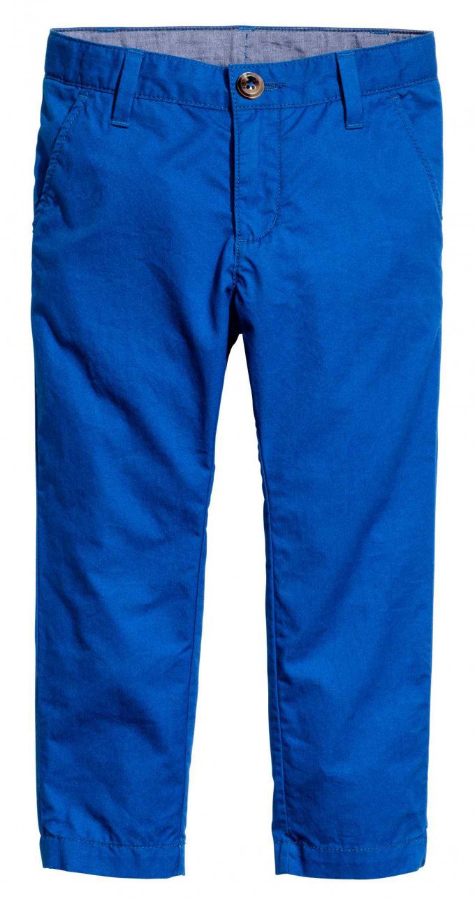 Фото - легкі сині штанці для хлопчика ціна 265 грн. за штуку - Леопольд