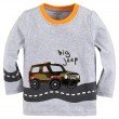 Картинка, серый реглан "Big Jeep" для мальчика