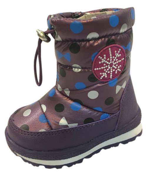 Фото - красиві зимові чобітки для дівчинки ціна 525 грн. за пару - Леопольд