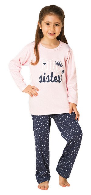 Фото - милая розовая пижамка для маленькой сестры цена 285 грн. за комплект - Леопольд