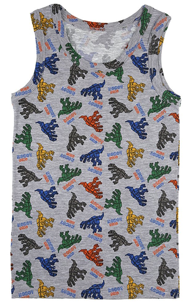 Фото - бавовняна маєчка для хлопчика з динозаврами ціна 75 грн. за штуку - Леопольд