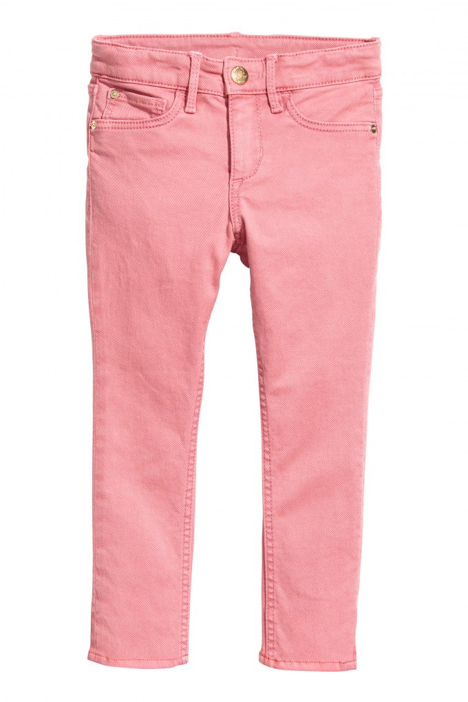 Фото - прекрасні джинси в рожевому кольорі для модниці ціна 335 грн. за штуку - Леопольд