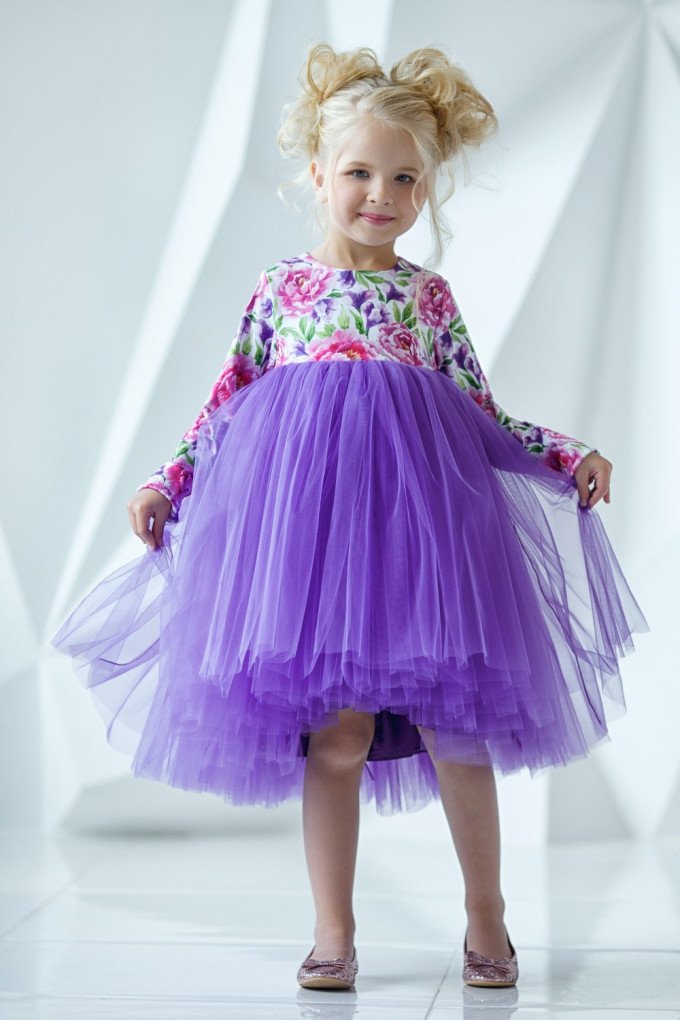 Фото - яскрава сукня для дівчинки на свято ціна 395 грн. за штуку - Леопольд