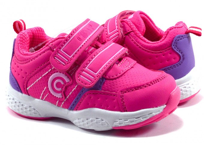Фото - чудові рожеві кросівки для дівчинки ціна 339 грн. за пару - Леопольд