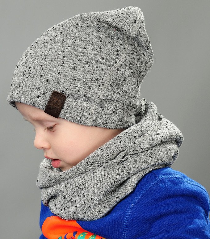 Фото - модний комплект сірого кольору для хлопчика ціна 215 грн. за комплект - Леопольд