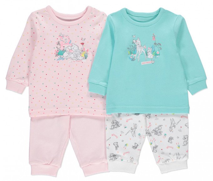 Фото - комплект (2 шт) барвистих піжамок для малюка ціна 395 грн. за комплект - Леопольд