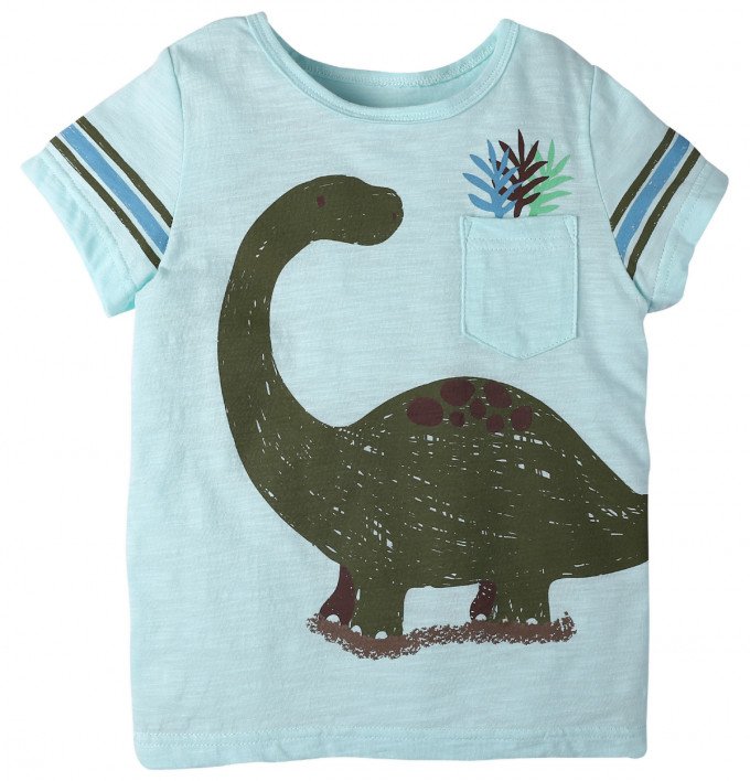 Фото - красива футболка з динозавром для хлопчика ціна 190 грн. за штуку - Леопольд