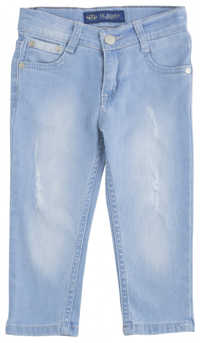 Фото - красивые голубые джинсы для девочки цена 345 грн. за штуку - Леопольд