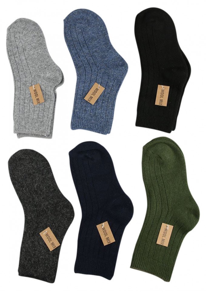 Фото - теплі шкарпетки з вовною ціна 65 грн. за пару - Леопольд