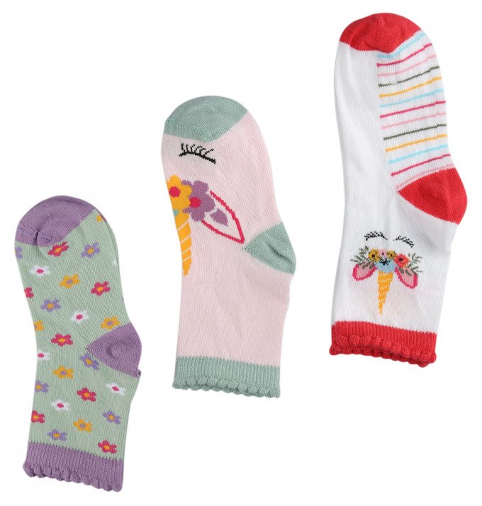 Фото - осінні шкарпетки для дівчинки ціна 39 грн. за пару - Леопольд