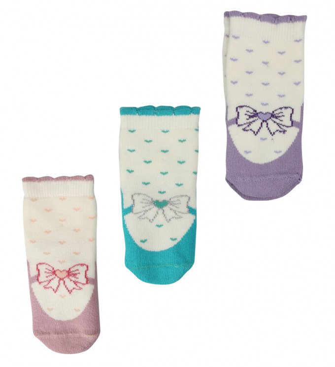 Фото - махровые носочки для малышки с тормозами цена 35 грн. за пару - Леопольд