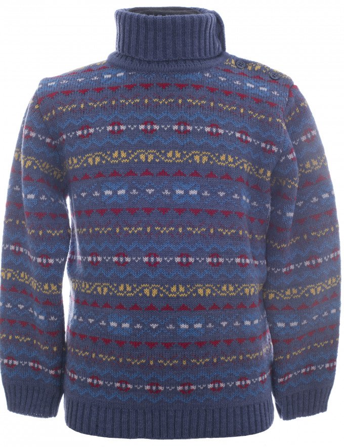 Фото - шерстяной свитер для мальчика Дайс цена 295 грн. за штуку - Леопольд