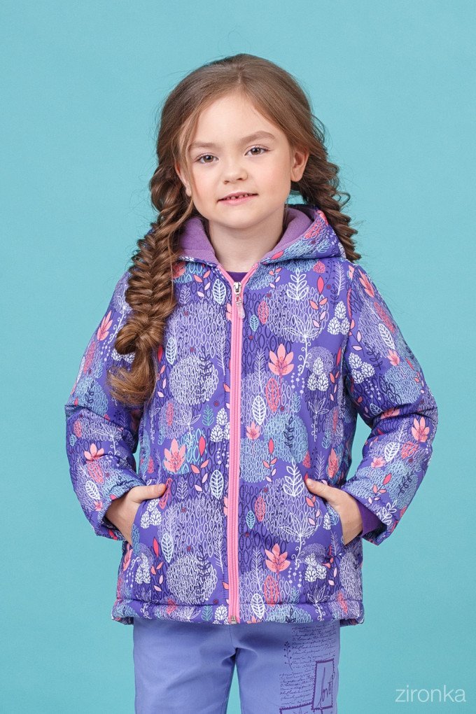 Фото - демісезонна курточка для дівчинки ціна 535 грн. за штуку - Леопольд