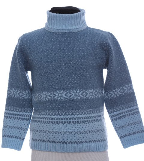 Фото - шерстяной свитер с зимним орнаментом цена 335 грн. за штуку - Леопольд